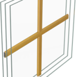 Energooszczędne Okna Drewniano-Aluminiowe ELITE 92 ALU - wewnątrzszybowe