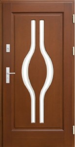 Drzwi zewnętrzne ramiakowo płycinowe Łódź Świat Okien - wzór23