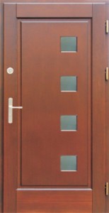 Drzwi zewnętrzne ramiakowo płycinowe Łódź Świat Okien - wzór20